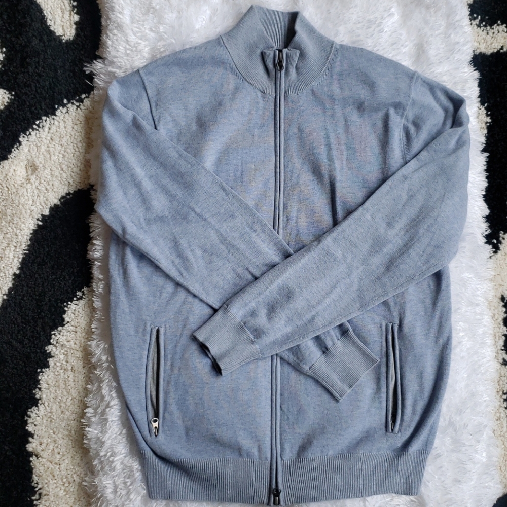 Men's Saks Fifth Avenue zip up cardigan